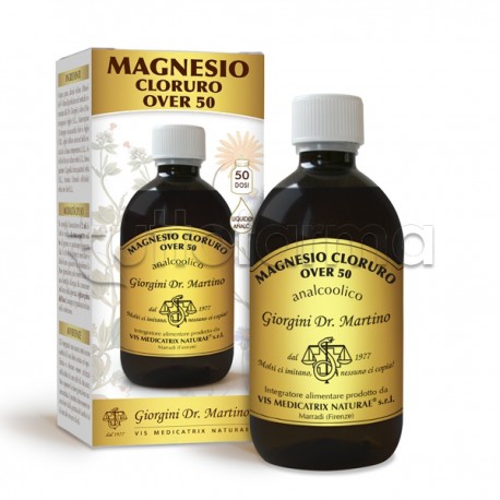 Dr Giorgini Magnesio Cloruro Over 50 500ml Liquido Analcolico