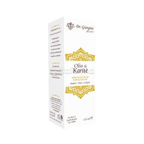 Olio di Karitè per Idratazione e Nutrimento 125ml Olio di Karitè per Idratazione e Nutrimento 125ml