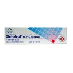 Sintotrat Crema Dermatologica 20 gr 0,5% per Eczemi Prurito e Punture di Insetto