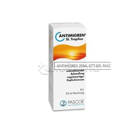 Antimigren Pascoe Medicinale Omeopatico in Gocce 20ml