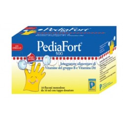 Pediafort 500 Integratore Ricostituente 10 Flaconcini Pediafort 500 Integratore Ricostituente 10 Flaconcini