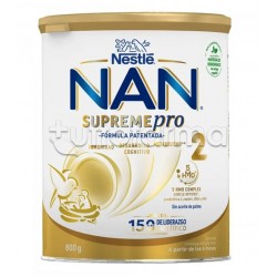 Nestlé NAN Supreme Pro 2 Latte di Proseguimento per Lattanti di 6-12 Mesi 800g Polvere
