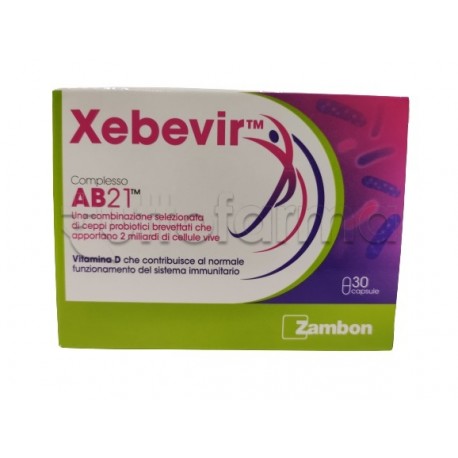 Xebevir Integratore per Sistema Immunitario 30 Capsule