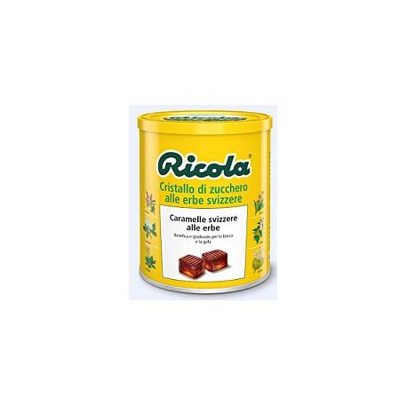 Ricola Cristallo di Zucchero alle Erbe per Gola e Alito 250 g