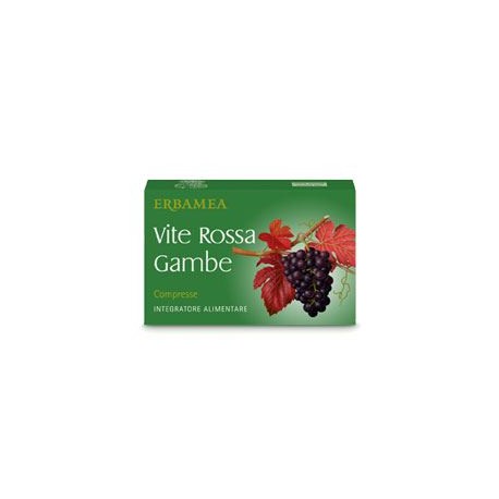 Erbamea Vite Rossa Integratore per le Gambe 30 Compresse Erbamea Vite Rossa Integratore per le Gambe 30 Compresse