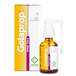 Erbozeta Golaprop Spray per Gola Infiammata 50ml Erbozeta Golaprop Spray per Gola Infiammata 50ml