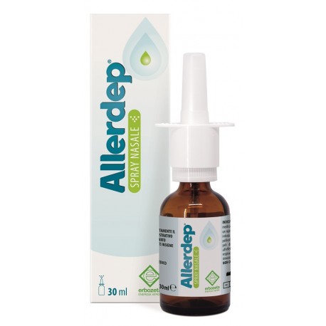 Alledep Spray Nasale per Rinite Allergica, Rinosinusite e Sinusite Spray 30ml