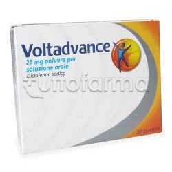 Voltadvance Polvere 20 Bustine 25 mg Antinfiammatorio ed Antidolorifico