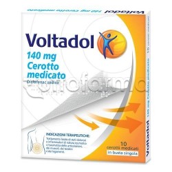 Voltadol 10 Cerotti Medicati Antinfiammatori ed Antidolorifici 140 mg