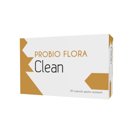 Probio Flora Clean Integratore per Difese Immunitarie 30 Capsule Probio Flora Clean Integratore per Difese Immunitarie 30 Capsule