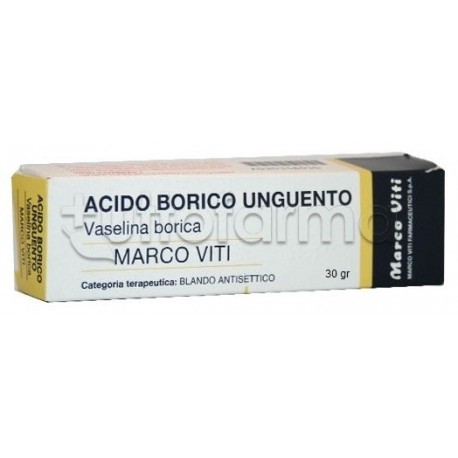 Marco Viti Vaselina Borica 3% Acido Borico Unguento 30 gr