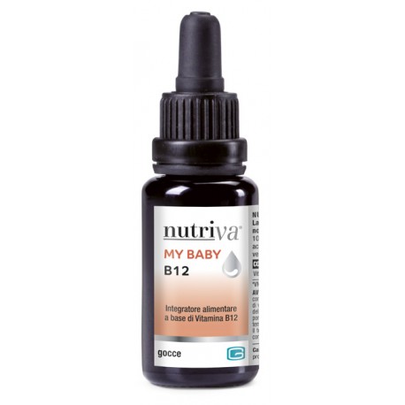 Nutriva My Baby B12 Integratore Ricostituente Gocce 20ml Nutriva My Baby B12 Integratore Ricostituente Gocce 20ml