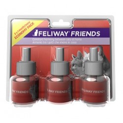 Feliway Friends Parafarmaco Per Gatti 3 Ricariche Da 48ml Feliway Friends Parafarmaco Per Gatti 3 Ricariche Da 48ml