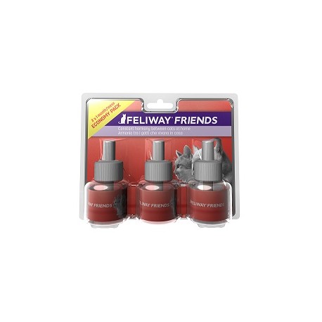 Feliway Friends Parafarmaco Per Gatti 3 Ricariche Da 48ml