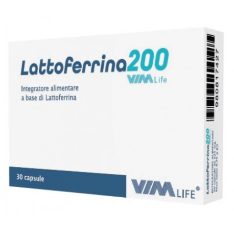 Lattoferrina Integratore per Difese Immunitarie 200 30 Capsule Lattoferrina Integratore per Difese Immunitarie 200 30 Capsule