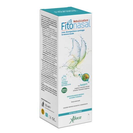 Fitonasal Soluzione Fisiologica per Lavaggi Nasali Decongestionante e Protettivo 125ml Fitonasal Soluzione Fisiologica per Lavaggi Nasali Decongestionante e Protettivo 125ml