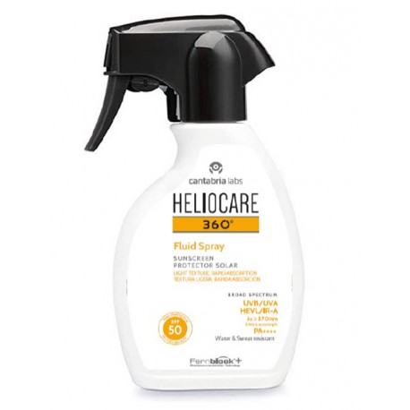 flacone Heliocare 360 Fluid Latte Spray Solare SPF50 250ml flacone Heliocare 360 Fluid Latte Spray Solare SPF50 250ml