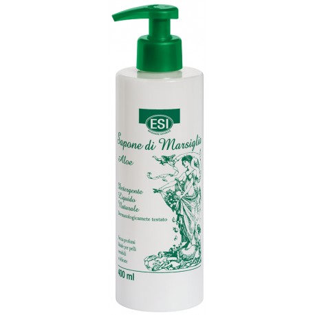 Esi Sapone Marsiglia Aloe per Pelli Sensibili 400ml Esi Sapone Marsiglia Aloe per Pelli Sensibili 400ml