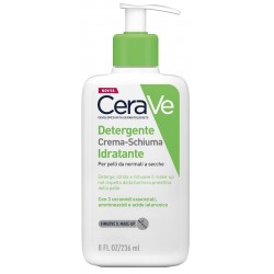 CeraVe Detergente Crema-Schiuma Idratante Flacone 236ml