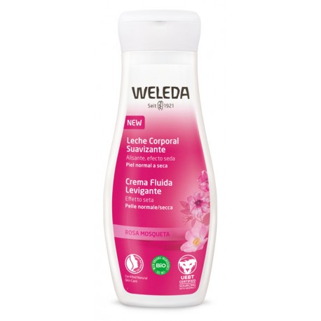 Weleda Crema Fluida Levigante Rosa Mosqueta per il Corpo 200ml Weleda Crema Fluida Levigante Rosa Mosqueta per il Corpo 200ml
