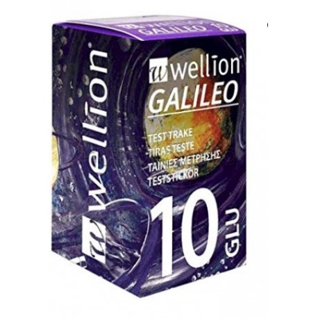 Wellion Galileo Strips Strisce per Controllo Glucosio 50 Pezzi