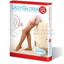 Ladygloria 18 Calze Autoreggenti Punta Aperta Daino 5 1 Pezzo Ladygloria 18 Calze Autoreggenti Punta Aperta Daino 5 1 Pezzo