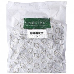 Solimè Argilla Bianca Superventilata 1kg Solimè Argilla Bianca Superventilata 1kg