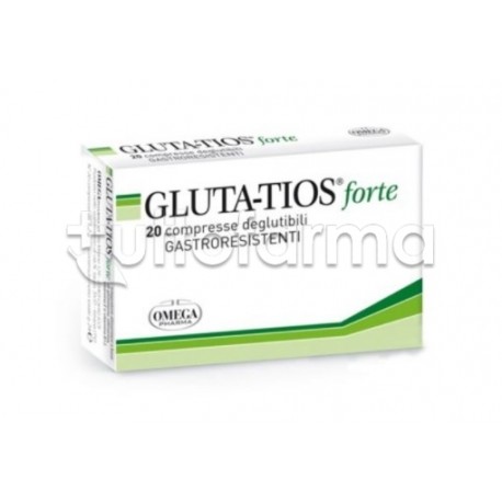Omega Pharma Gluta-Tios Forte Integratore per il Fegato 30 Compresse Omega Pharma Gluta-Tios Forte Integratore per il Fegato 30 Compresse