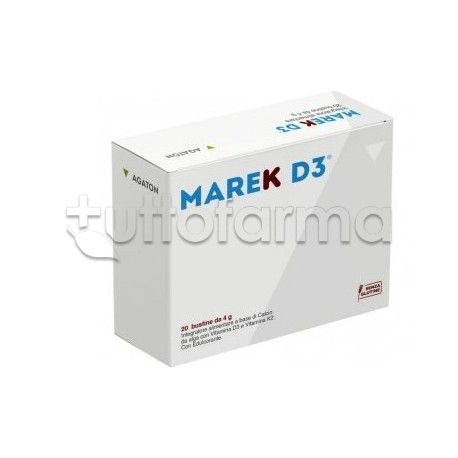 Marke D3 integratore per Sistema Immunitario 20 Bustine