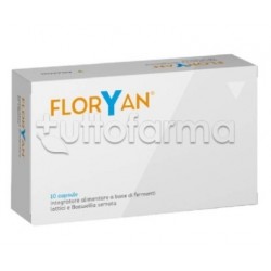 Floryan Integratore per Intestino 10 Capsule Floryan Integratore per Intestino 10 Capsule