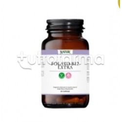 Natur Folato B12 Extra Integratore per la Gravidanza Extra 30 Capsule