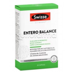 Swisse Ultiboost Entero Balance Integratore Fermenti Lattici 20 Capsule