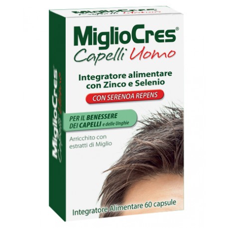 Migliocres Uomo Integratore Caduta Capelli 60 Capsule Migliocres Uomo Integratore Caduta Capelli 60 Capsule