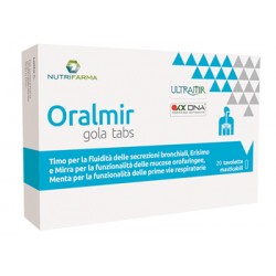 Oralmira Gola Tabs Integratore per Vie Respiratorie 20 Compresse Oralmira Gola Tabs Integratore per Vie Respiratorie 20 Compresse
