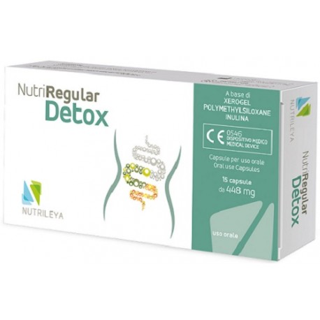 Nutriregular Detox Integratore Depurativo 15 Capsule Nutriregular Detox Integratore Depurativo 15 Capsule