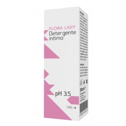 Flora Lady Detergente Intimo Ph 3,5 200ml Flora Lady Detergente Intimo Ph 3,5 200ml