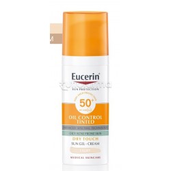 Eucerin Sun Oil Control Tinted SPF50+ 50ml