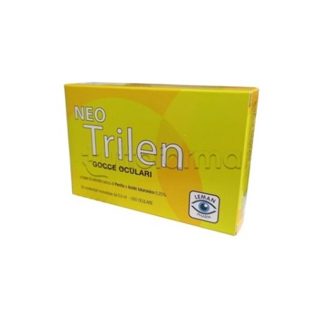 Neotrilen Collirio Gocce Oculari per Secchezza 20 Flaconcini Neotrilen Collirio Gocce Oculari per Secchezza 20 Flaconcini