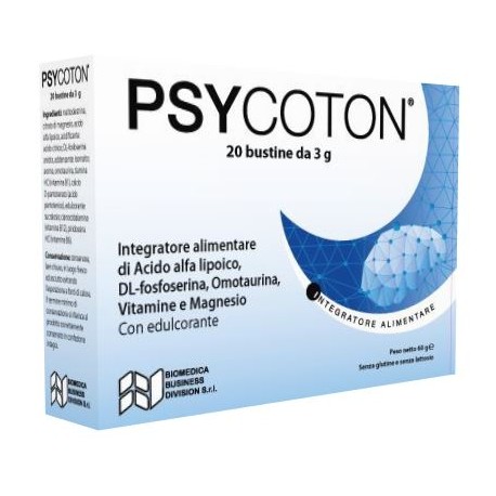Psycoton Integratore di Magnesio 20 Bustine