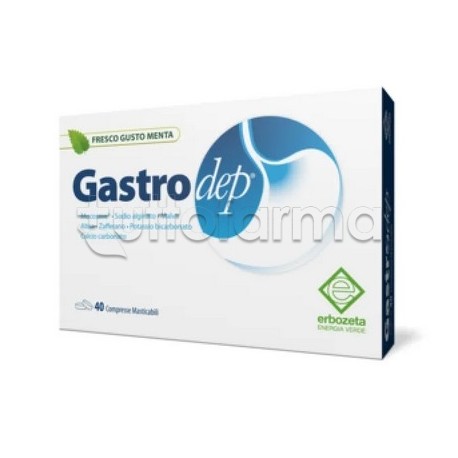 Erbozeta Gastrodep Integratore per Disturbi Digestivi  40 Compresse