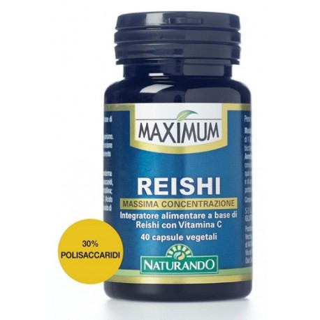 Naturando Maximum Reishi integratore per Memoria 40 Capsule Naturando Maximum Reishi integratore per Memoria 40 Capsule