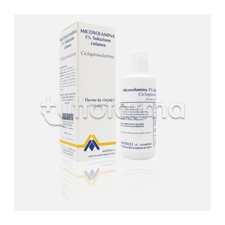 Micoxolamina Soluzione Cutanea Antimicotica per Funghi 150 ml 1%