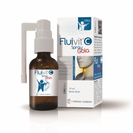 Fluivit C Integratore per Gola Spray 20ml Fluivit C Integratore per Gola Spray 20ml