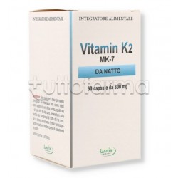 Vitamin K2 Integratore per le Ossa 60 Capsule