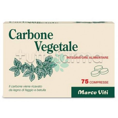Marco Viti Carbone Vegetale 75 Compresse Marco Viti Carbone Vegetale 75 Compresse