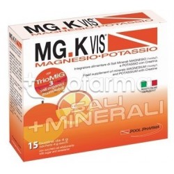 Mgk Vis Orange Zero Zuccheri Integratore per Stanchezza 15 Bustine
