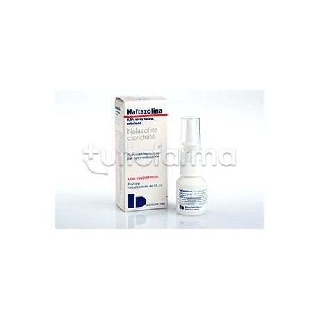 Naftazolina Spray Nasale Decongestionante 10 ml 0,2% - TuttoFarma