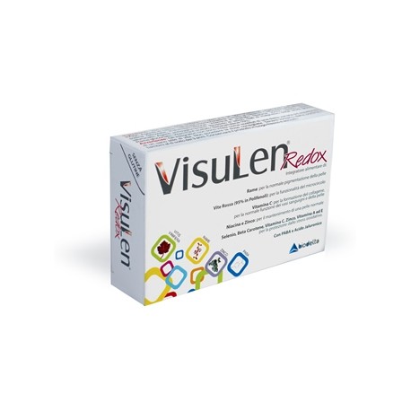 Visulen Redox Integratore per Pelle 30 Compresse Visulen Redox Integratore per Pelle 30 Compresse