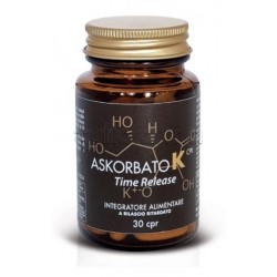 barattolo Askorbato K Time Release Integratore per Sistema Immunitario 30 Compresse barattolo Askorbato K Time Release Integratore per Sistema Immunitario 30 Compresse