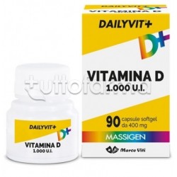 Marco Viti Massigen Dailyvit Vitamina D Integratore Vitaminico 90 Capsule